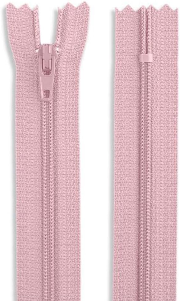 18 inch #3 Non-Separating Nylon Coil Jacket Zipper, Closed-End Durable Nylon - Image 3