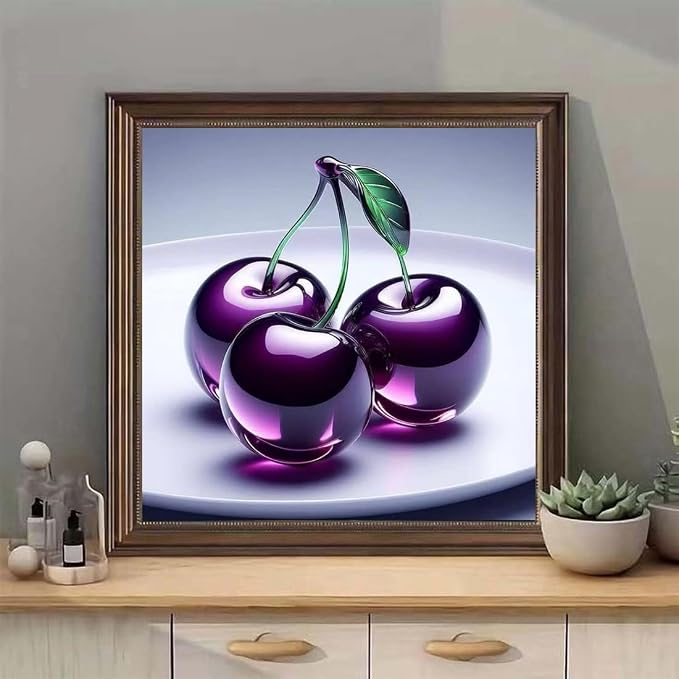 SHICERNHJ Cherries Diamond Painting Kits - Image 2