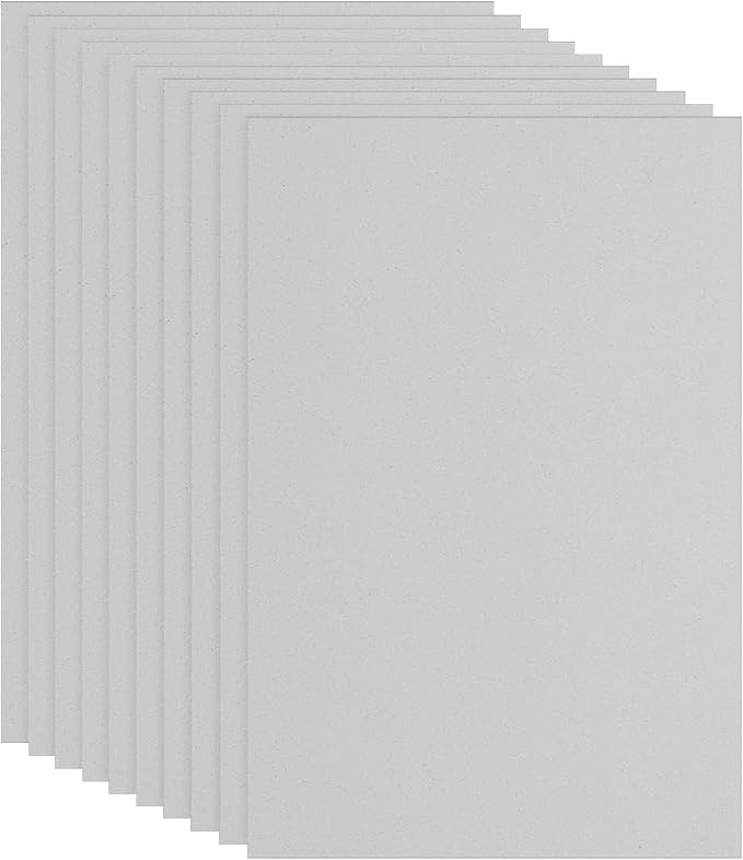 PATIKIL EVA Foam Sheet 10Pcs 12x8 Inch 2mm Thick Gray | Easy Cutting EVA Foam by PATIKIL