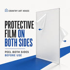 8x10 Non-Glare Acrylic Sheet Frame Replacement, UV Resistant Picture Cover | - Image 4