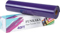 FUNKAKA Purple Heat Transfer Vinyl Rolls, Adhesive Glossy HTV Vinyl by FUNKAKA