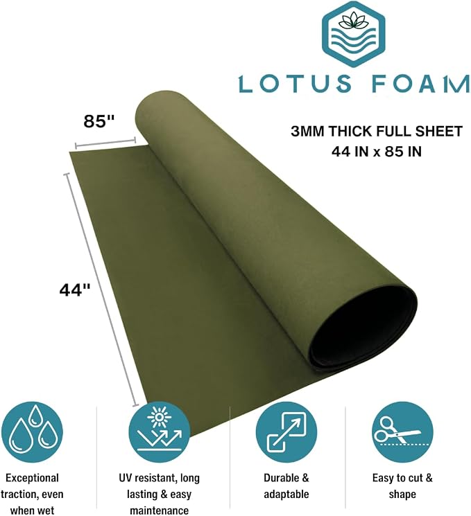 LotusFoam Large 3mm EVA Foam Sheet - Image 2