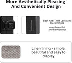 IHEIPYE Jersey Frame Display Case Black Lock, Large Shadow Box Lockable - Image 4