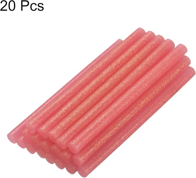 uxcell 20pcs Hot Glue Sticks for Glue Gun 7mm/0.27-inch x 8-inch Mini Hot Melt - Image 3