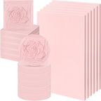 Innconee 18 Pcs Rubber Stamp Carving Blocks Linoleum Blocks 4"x6" and 2"x2" by Innconee
