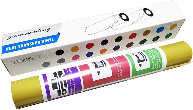 guangyintong Gold Heat Transfer Vinyl HTV Rolls - Image 7