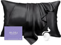 100% Silk Pillow Cases Standard Size Mulberry Silk Pillowcase by WLOSJ
