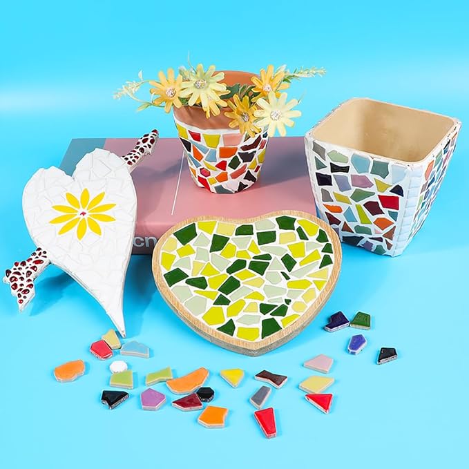 454g Petal Ceramic Mosaic Tiles - Image 6