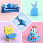 ifergoo Blue Air Dry Clay - Image 4
