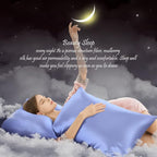 Silk Pillowcase for Hair and Skin Mulberry Silk Pillowcase Soft Breathable - Image 7