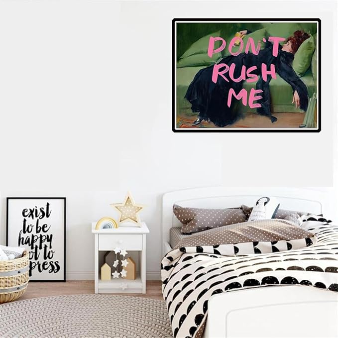 EIBEILI Diamond Art Kit for Adult-Don't Rush ME Diamond Painting Wall Decor | - Image 7