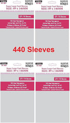 Sleeve Kings Super Large Card Sleeves 89 X 146 mm by SleeveKings