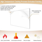 2 Pieces 1/8" Thick Acrylic Sheets, Plexiglass Sheets, Photo Frames - Image 3
