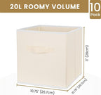 Criusia Storage Cubes, 11 Inch Clothes Storage Bins - Image 2
