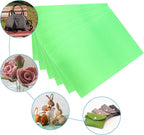 6 Pcs, 8 x 12 Inch Light Green Felt Sheets, 2mm Thick | Felt Fabric - Image 4