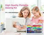 Sewing kit 100 Color Set of Handy Polyester Thread - Image 7