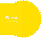 biguphate 30 Pack Yellow EVA Foam Sheets, 11.8 x 7.87 Inch, 2mm Thick Foam Paper by Biguphate