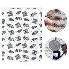 ONEART | 10 Pieces Bohemian Pattern Clear PVC Vinyl Sheets, A4 Size Handraw - Image 3