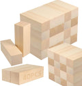 RHBLME 40 PCS Basswood Carving Blocks, Wooden Cubes Soft Solid Wooden Basswood by RhblmeUS
