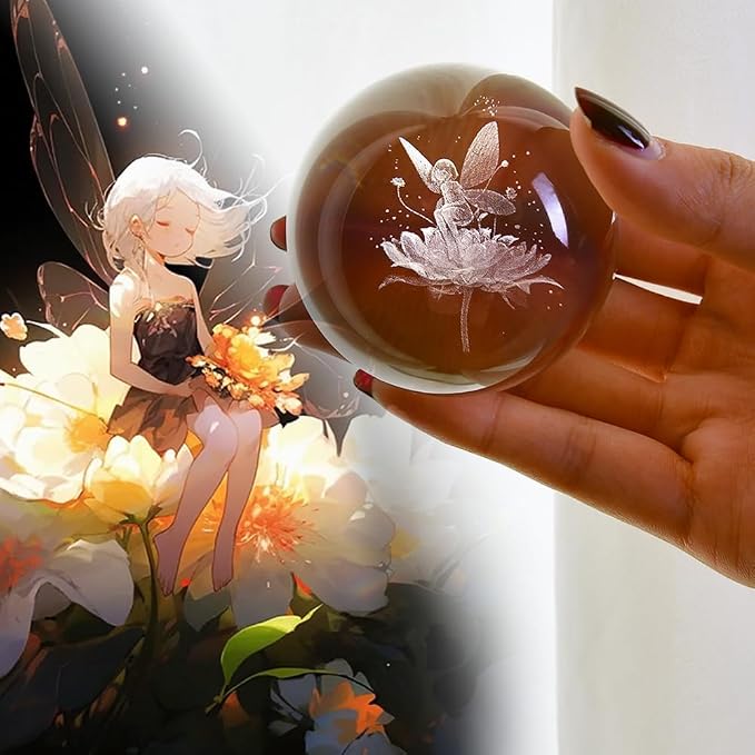 Fairy Crystal Ball Fairy Gifts for Girl | Fairy Lovers Crystal Ball Fairy - Image 7