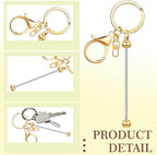 6 Pcs Beadable Keychain Bars Bulk - Image 3