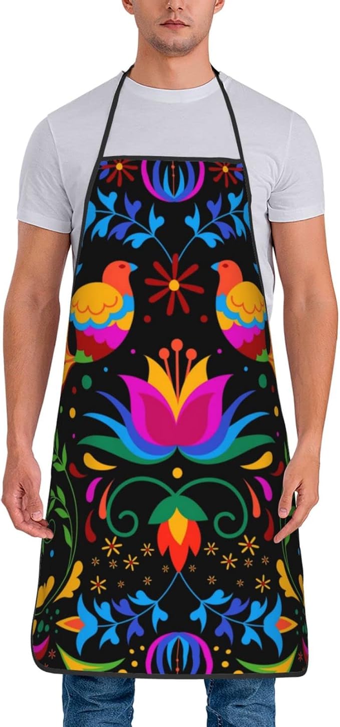 Apron Cooking Chef Work Shop Women Men Baking Decorations Painting Bbq Grilling - Image 2