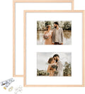 ATOBART 11x14 Picture Frame, OAK Wood Photo Frame 8x10 by ATOBART