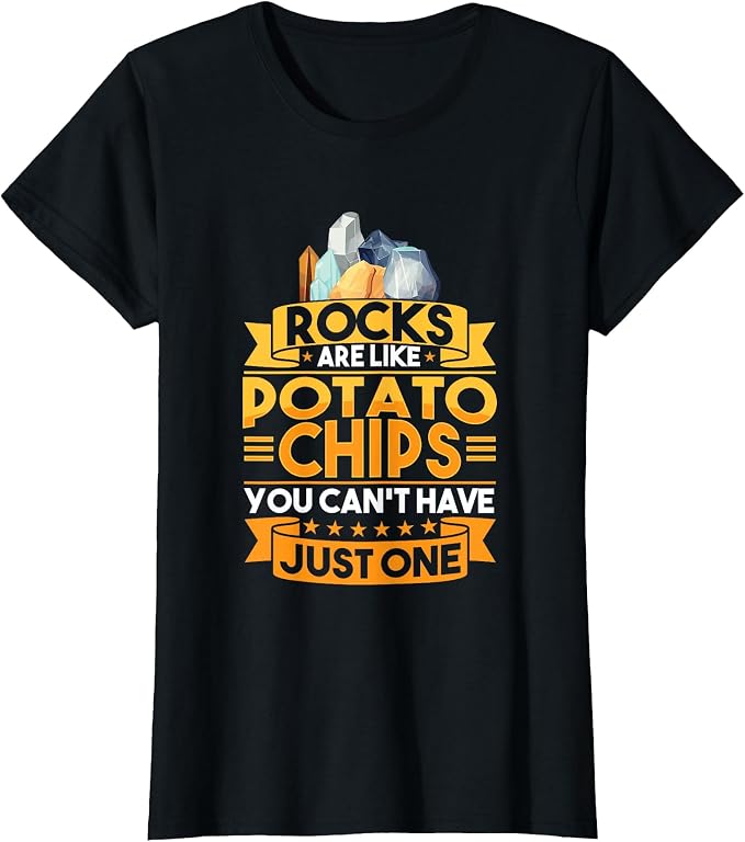 Rock Collecting Funny Geology Lover Rockhound Rock Collector T-Shirt by Unknown