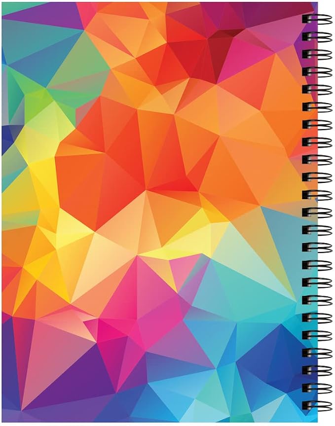 UCreate Fashion Poly Cover Sketch Book Kaleidoscope Design - Image 3
