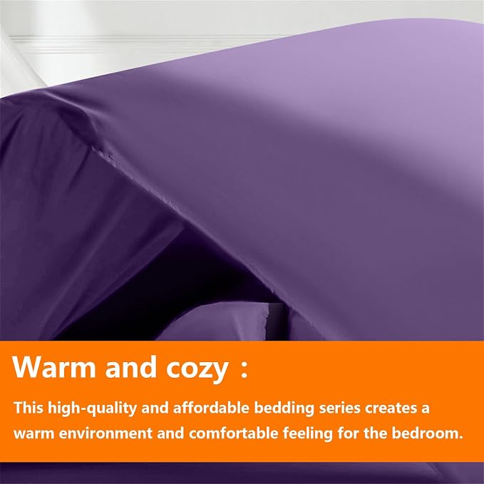 TAIMIT Purple King Comforter Set - Image 2