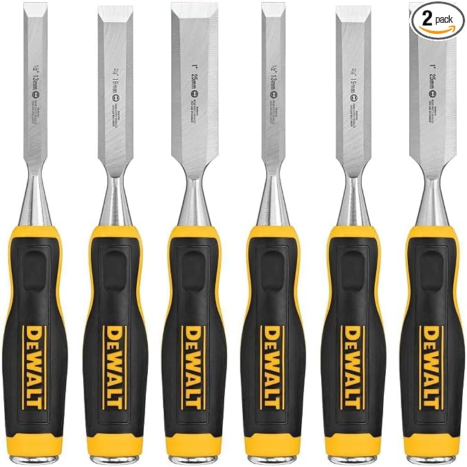 Dewalt Pro Wood Chisel Set 3 Piece by Unknown