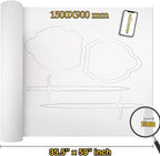 MEARCOOH EVA Foam Cosplay White 15mm Thick Large 35.5" x 59" Sheet Premium High - Image 2