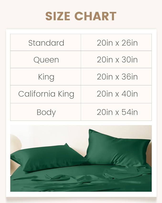 THXSILK Set of 2 100% Pure Mulberry Silk Pillowcase - Image 9