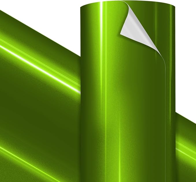 VViViD Premium Liquid Metallic Viper Green Craft Vinyl Roll 1ft x 5ft – by VVIVIDVINYL