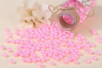 DUQGUHO Pink Pearl Beads for Crafts 6mm Plastic Pearl Beads - Image 3