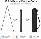 3 Pack Easel Stand for Sign, 63 Inch Portable Display Easel Stand, Poster Board - Image 4