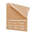 KINLINK 18x24 Plexiglass Sheets 1/8 inch Thick, 3mm Clear Cast Acrylic Sheet by KINLINK