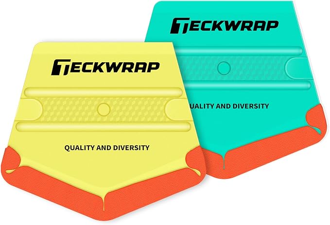 TECKWRAP Felt Squeegee for Vinyl Wrap Window Tint, Soft/Med | Pro Car Wrap Tool by TECKWRAP