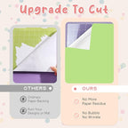 Tintnut Boho Permanent Vinyl 8 Sheets 12''x10'' Lime Green Adhesive Vinyl | - Image 4