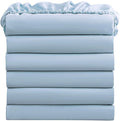 FreshCulture Twin Fitted Sheets, Bulk Pack of 6, Deep Pocket, Soft Microfiber by FreshCulture