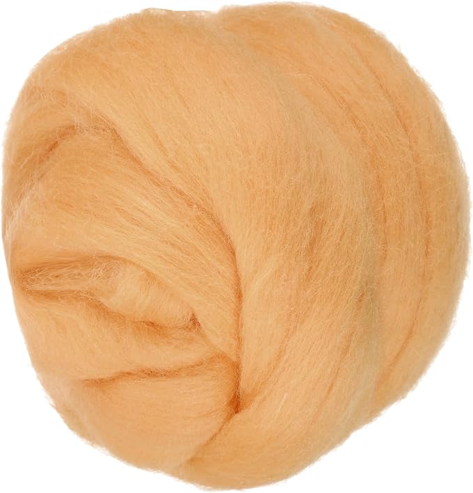 PATIKIL Wool Roving Yarn, 80G/2.82OZ Soft Felting Wool Pure Chunky Roving Yarn by PATIKIL