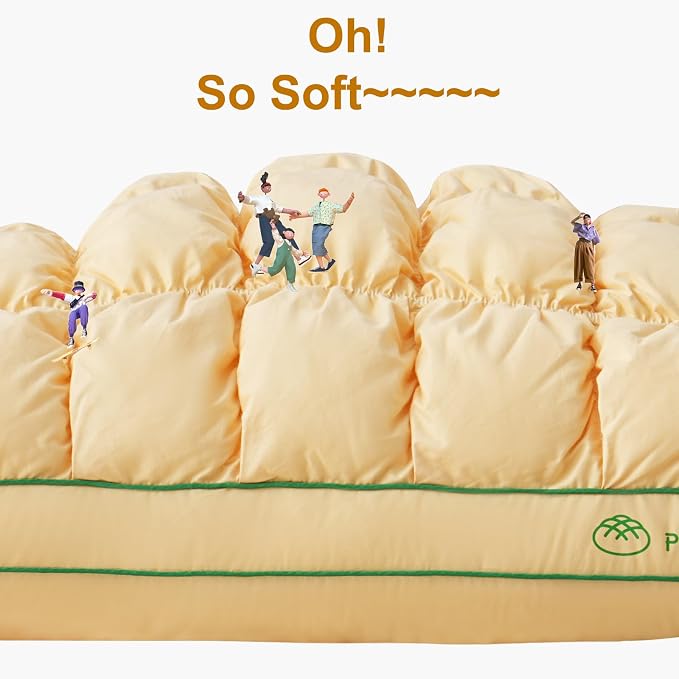 YOUR MOON Fluffy Support Bed Pillow Standard Size, Luxury Hotel Quality Bed - Image 2