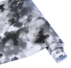 HTVSTD Black Tie Dye HTV Heat Transfer Vinyl 12×8ft Iron on Vinyl | Tie Dye by CraftingEveryday