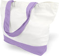 TOPDesign 3-Pack Super Strong Large 12oz Cotton Canvas Tote Bags, Reusable by TOPDesign