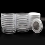20pcs Clear Plastic Coin Capsules, Coin Collection Case of 5 Size by Befantasway