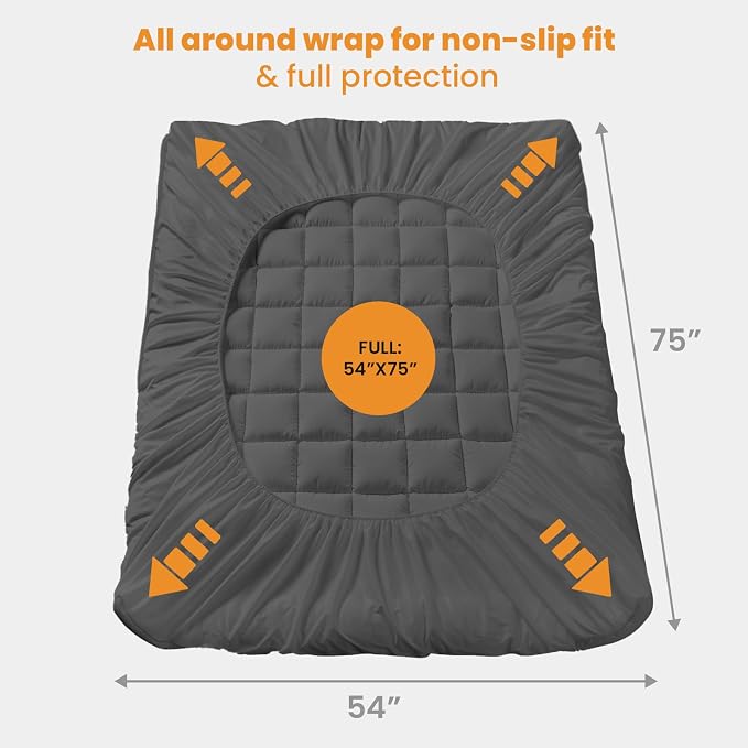 MATBEBY Full Size Mattress Pad - Image 5