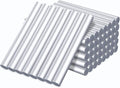 Metallic Silver Hot Glue Sticks, Manarty 48 PCS Full Size Hot Melt Glue Sticks by Manarty
