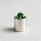 Emerald Green Color Cubic Zirconia Loose Beads Unset - Image 6