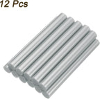 uxcell Mini Hot Glue Sticks for Glue Gun 11mm x 100mm Metallic Silver 12pcs - Image 3