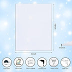 Zonon 5 Pcs Polycarbonate Clear Plastic Sheets - Image 2